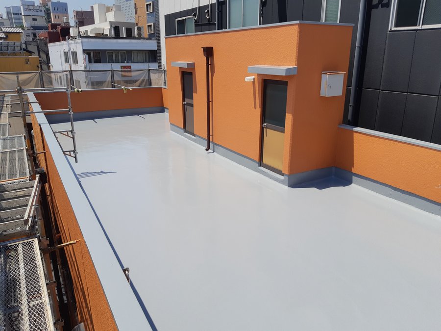 ベランダ防水工事の事例