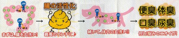 ペットの体内を丸洗い