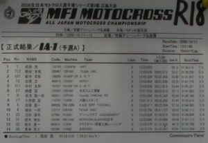 ’08全日本モトクロス選手権シリーズ第9戦 中国大会 #03